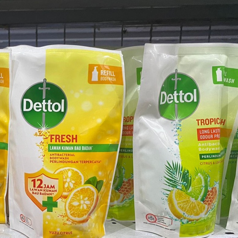 Sabun Mandi Cair Dettol Refill Fresh / Dettol 410g