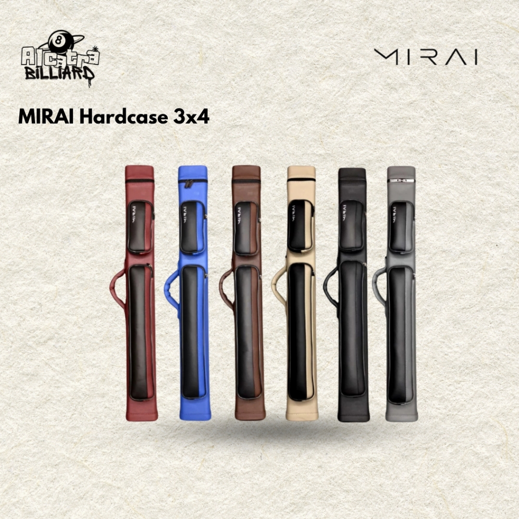 Tas Billiard MIRAI Hardcase 3x4 / Mirai Case 3x4