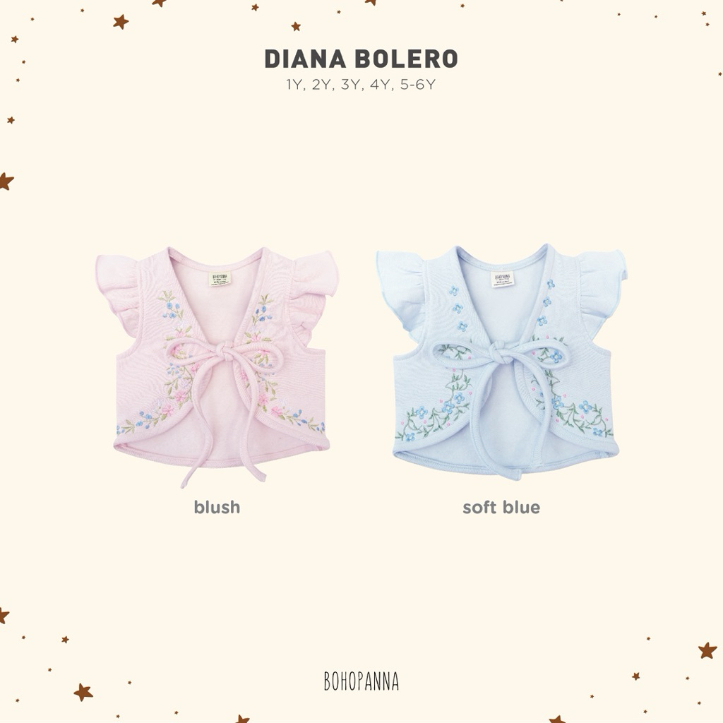 BOHOPANNA - Diana Bolero Outer Anak Perempuan