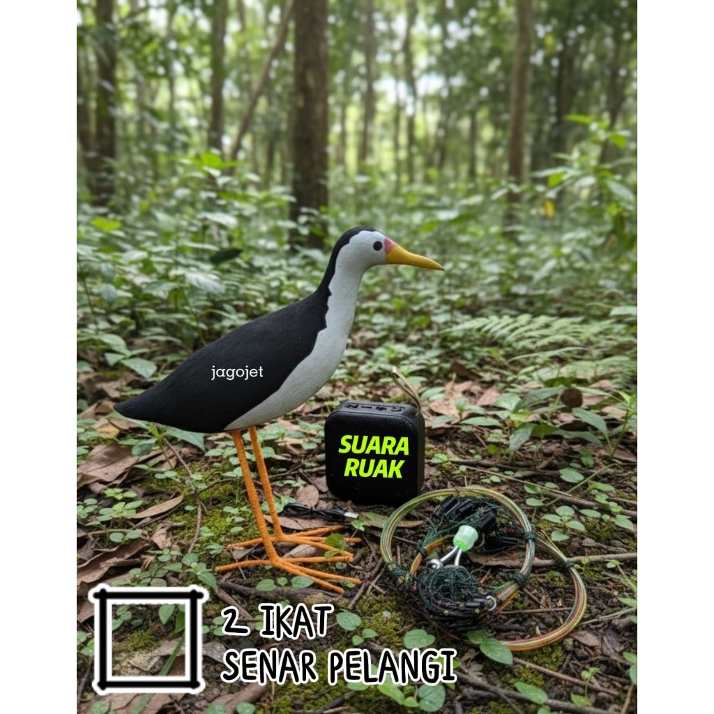 Paket patung pikat ruakruak & racik jerat ruak ruak speaker box