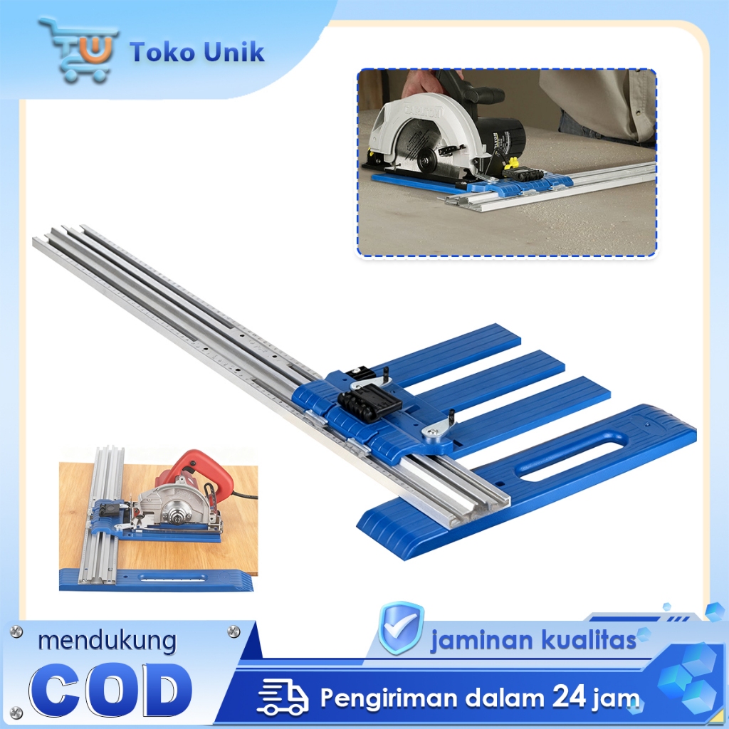 Circular Saw Edge Guide System Track Saw Rel Sircular Saw Pemandu Pemotongan Lurus Presisi