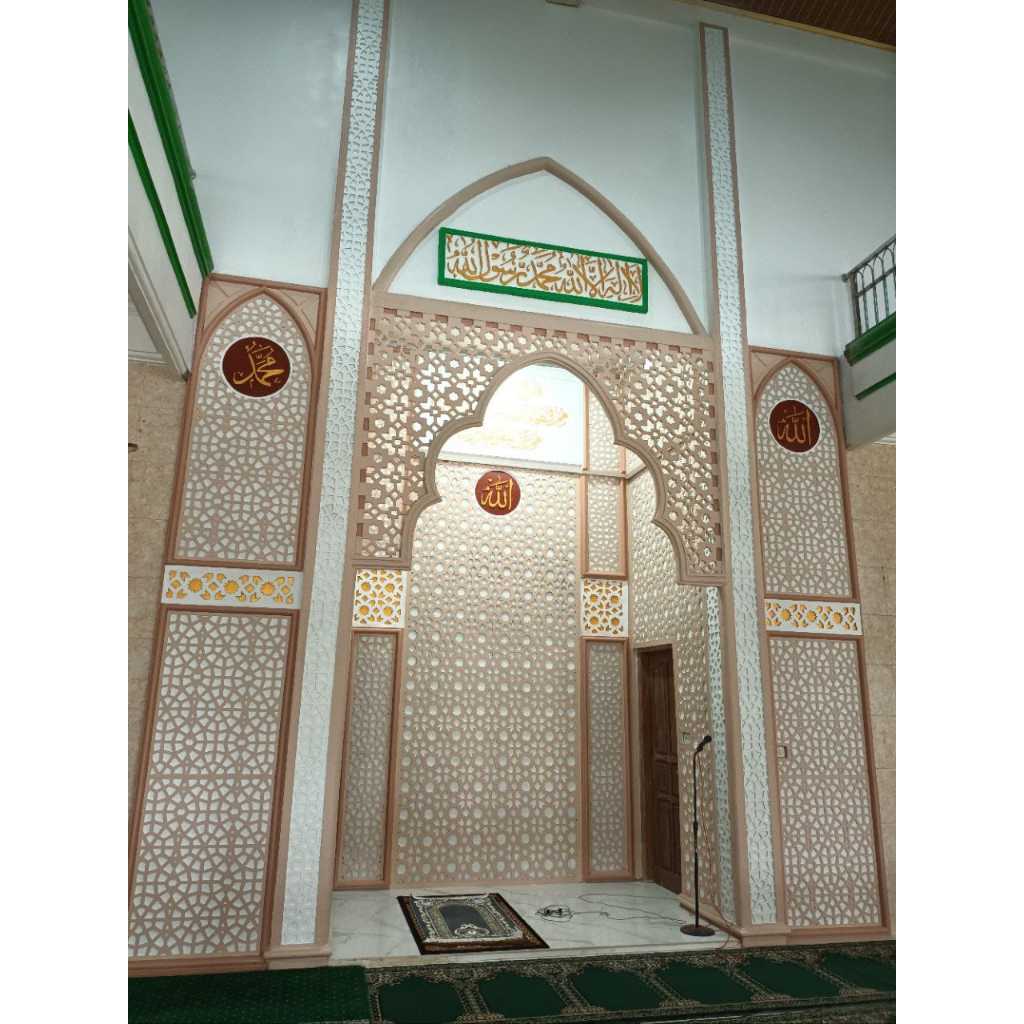 GRC Krawangan untuk Pagar Masjid Serang