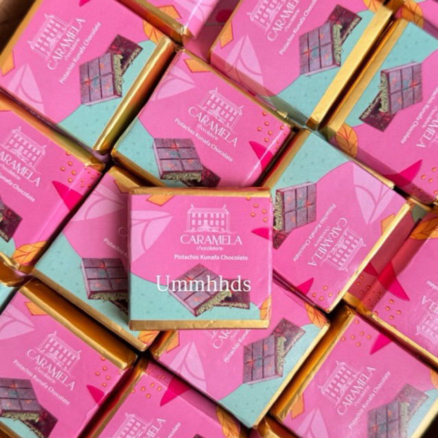 Coklat Caramela| coklat dubai mini asli madinah