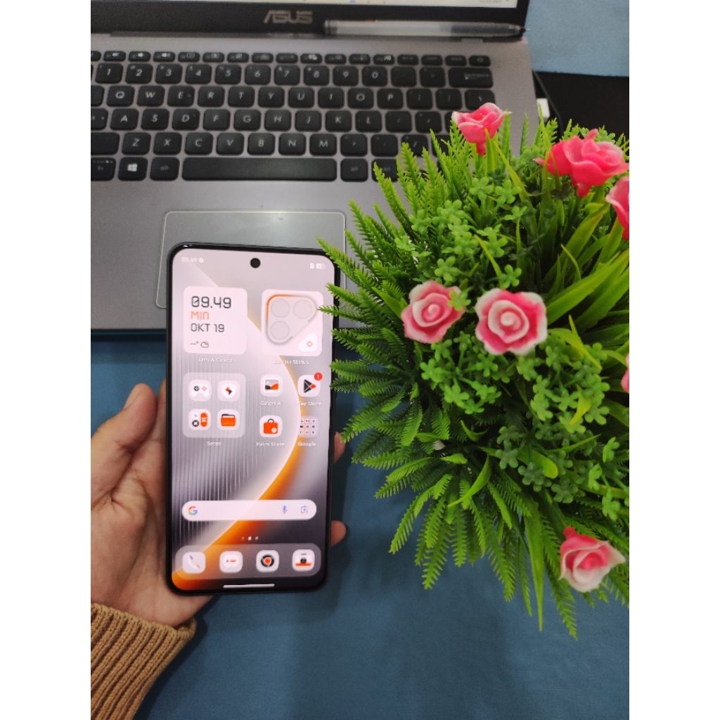 HP HAPE TECNO POVA 7 ULTRA 5G (LJ9) 12/256 ORIGINAL SECOND-GEEK BLACK