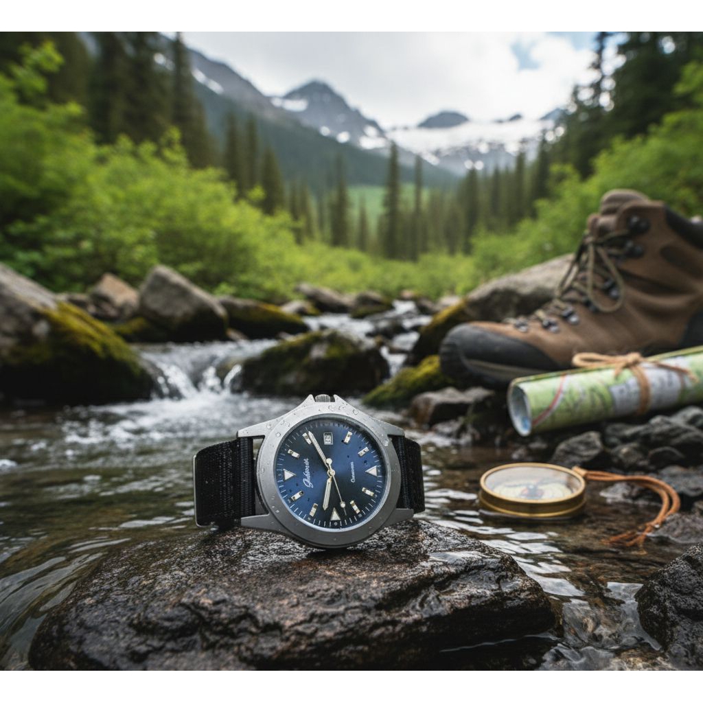 GOLDSMITH TIME Jam Tangan Pria Wanita kambas  Original 100% Anti Air Analog 8029/8030 Analog, Quartz