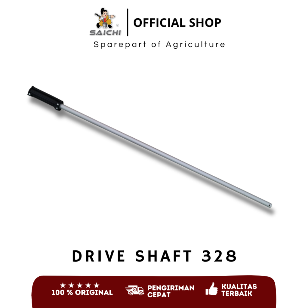Saichi Drive Shaft Stik Gagang Pipa Komplit Mesin Potong Rumput 2 Tak BG 328