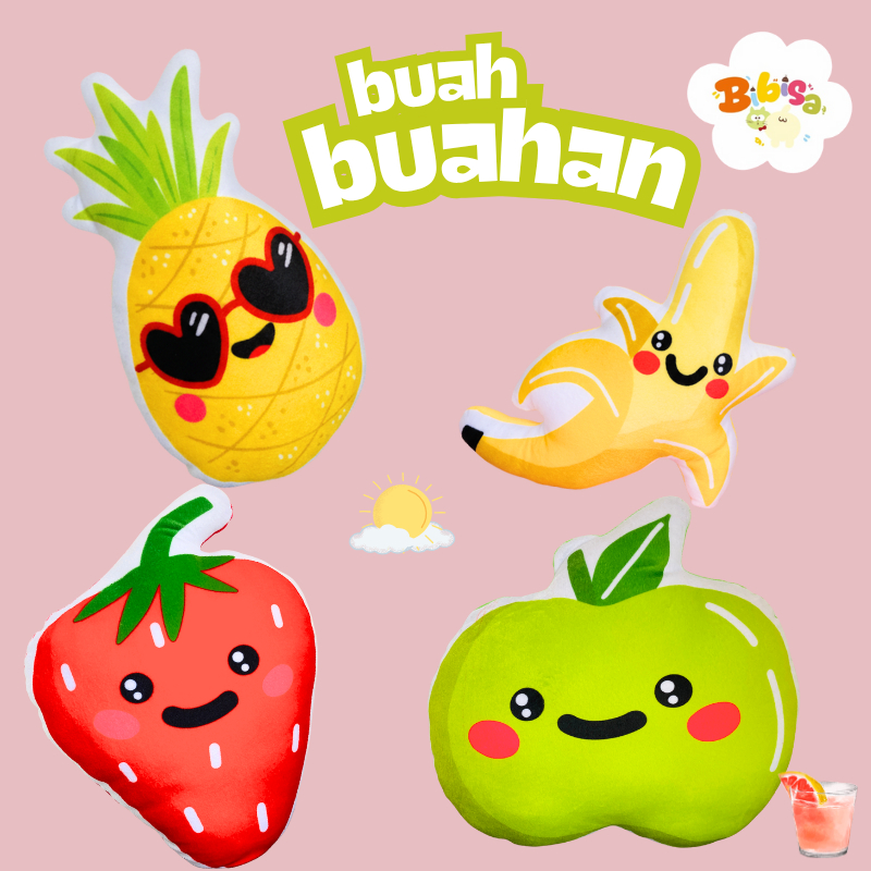 BONEKA BUAH/BANTAL CUSHION BUAH / BONEKA FRUITY