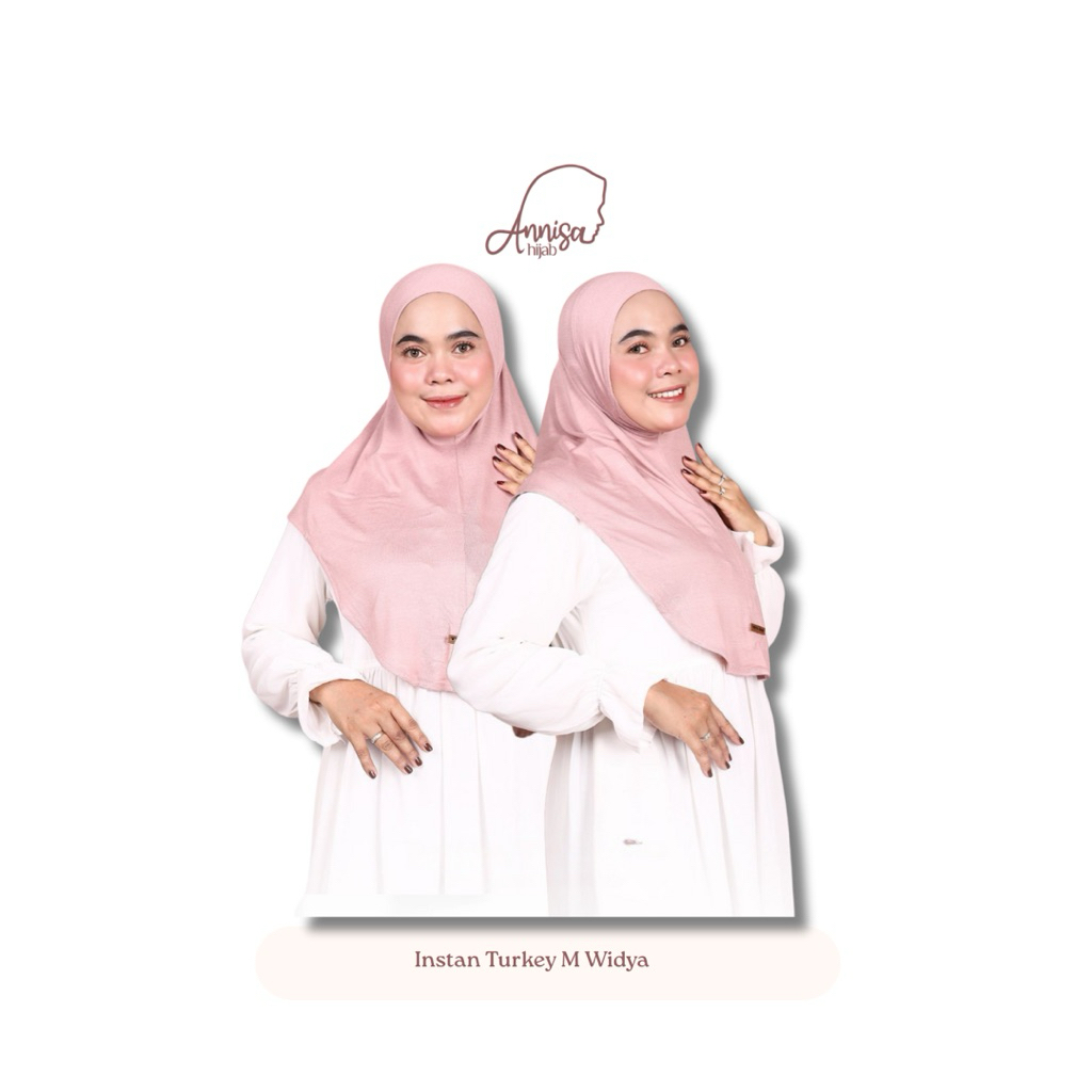 [Grosir/5Pcs]Annisa Hijab- Instan Turkey Plus M Widya Hijab Instan Super Nyaman