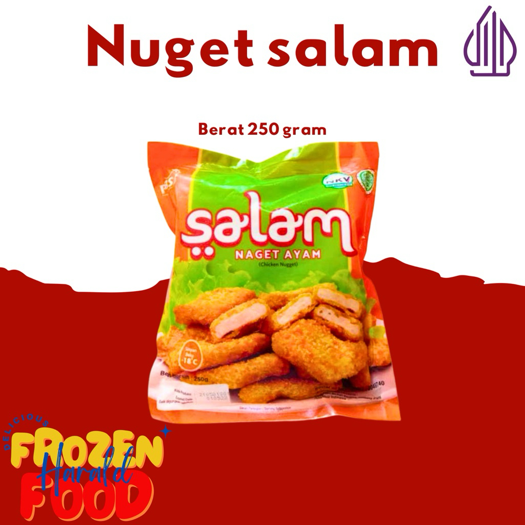 Nugget ayam Stik merk salam 250gr