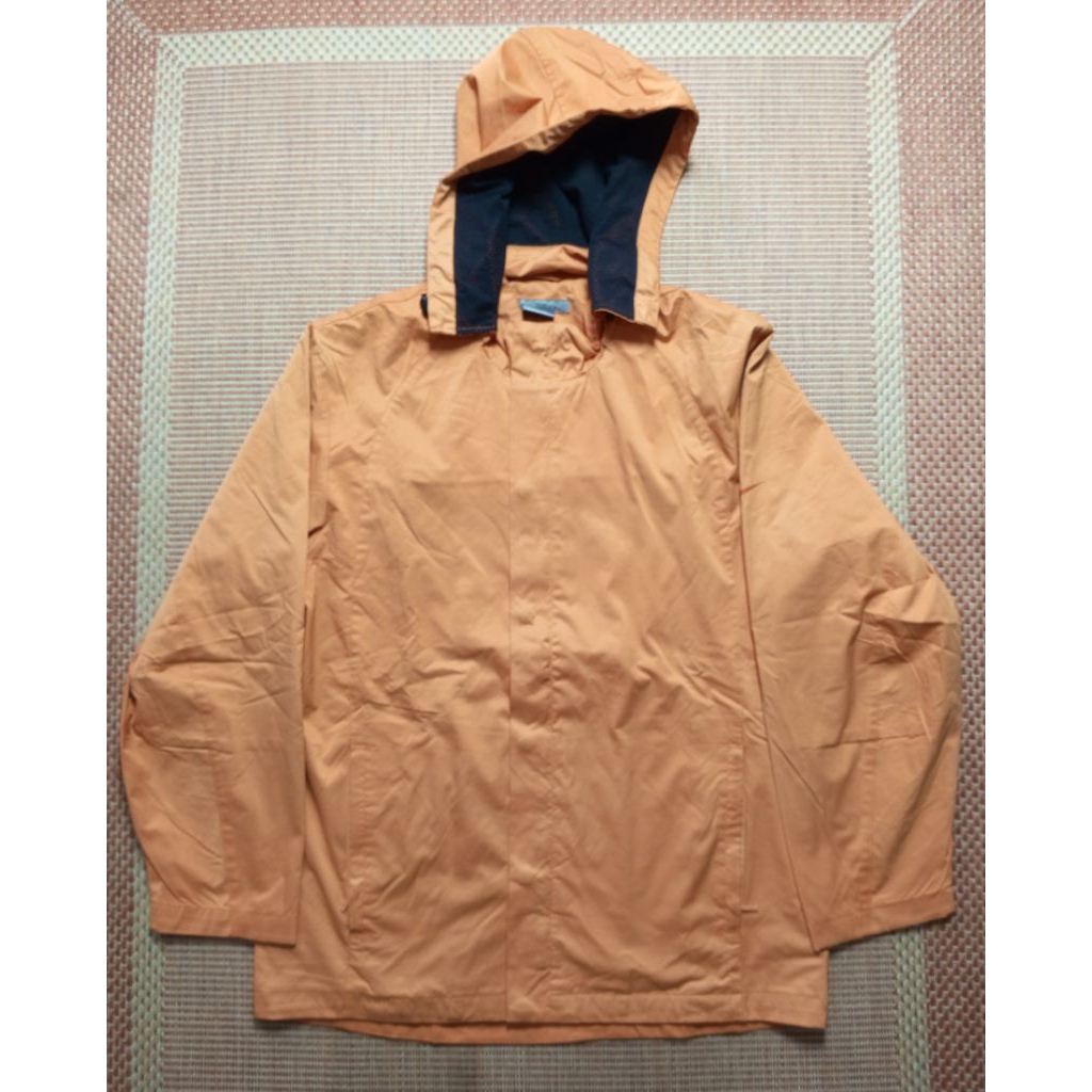 Jaket Nike Hoodie oranye outdoor windbreaker hiking unisex