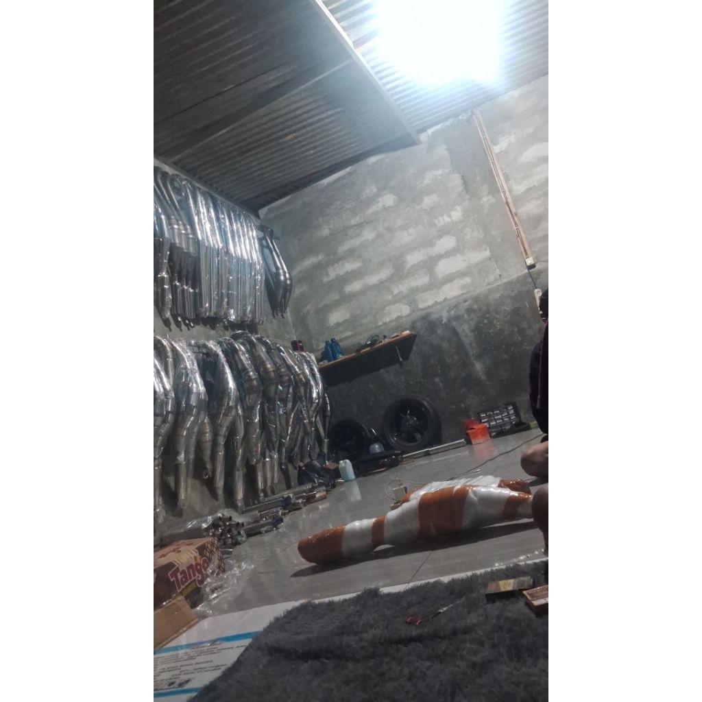 Knalpot Rx King Model Samping 3v3 BUKAN Kolong