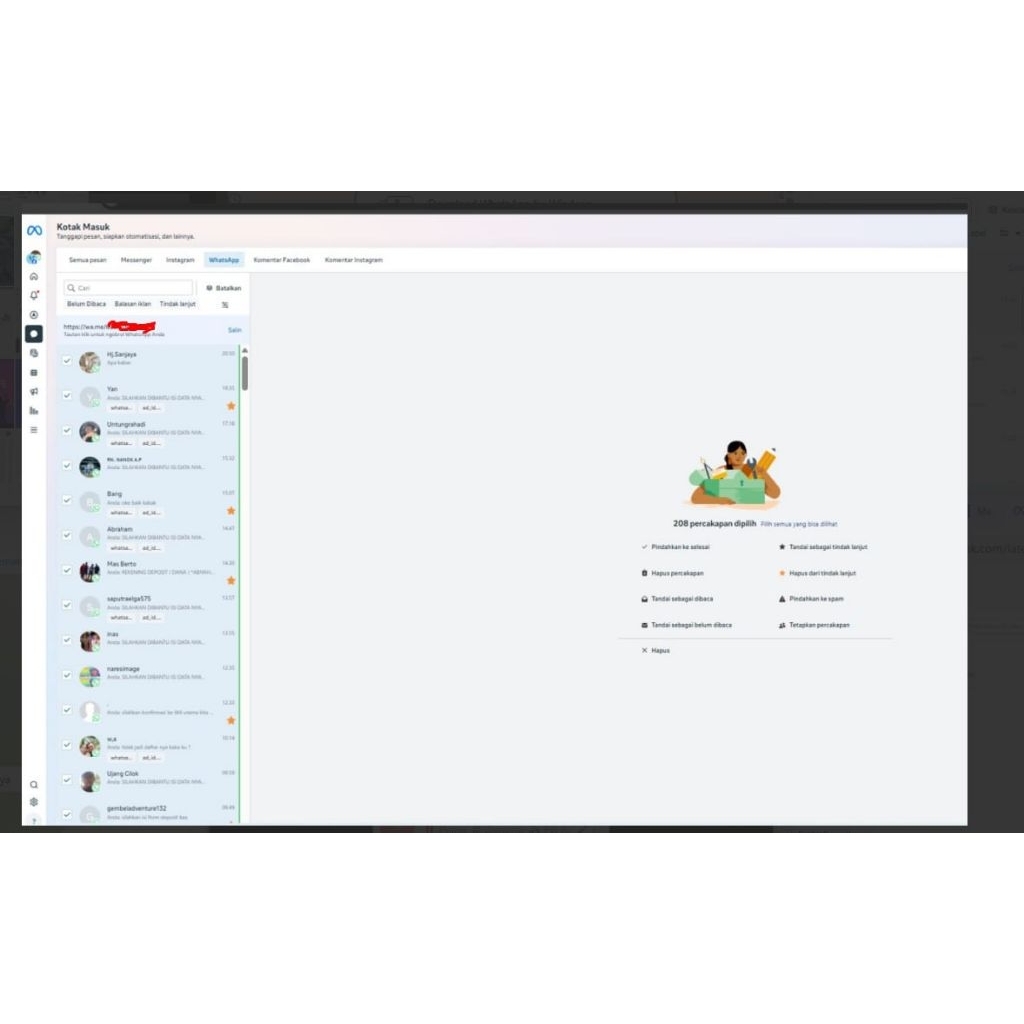 WHATSAPP META NEW ,BLAST/ADS.