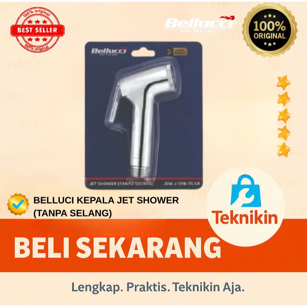 BELLUCI JET SHOWER TANPA SELANG