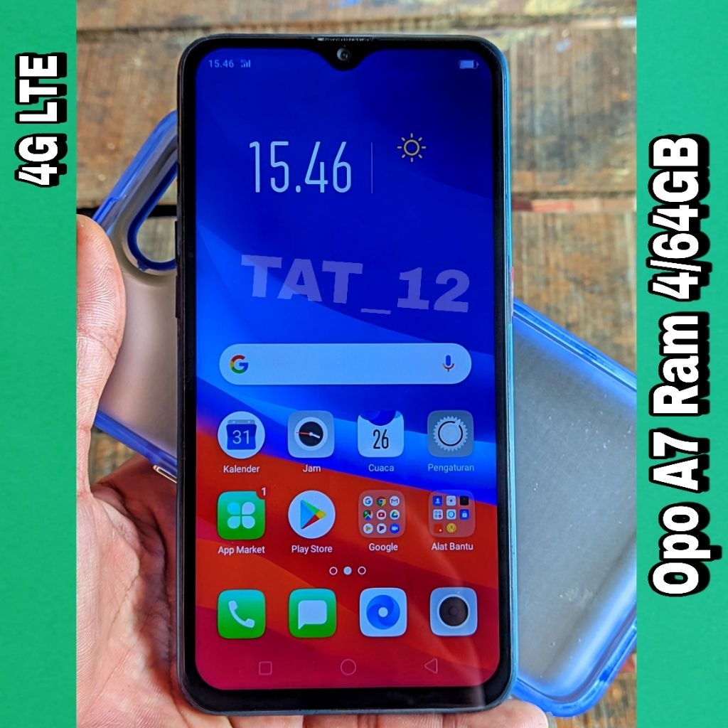 Opo A7 Ram 4GB Internal 64GB Sinyal 4G (LTE) Second Original Resmi Siap Pakai Normal Berkualitas Dan