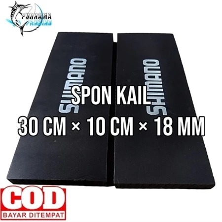 Spons Kail Pancing Tebal Panjang 30 Cm Busa Tempat Rangkaian Pancing