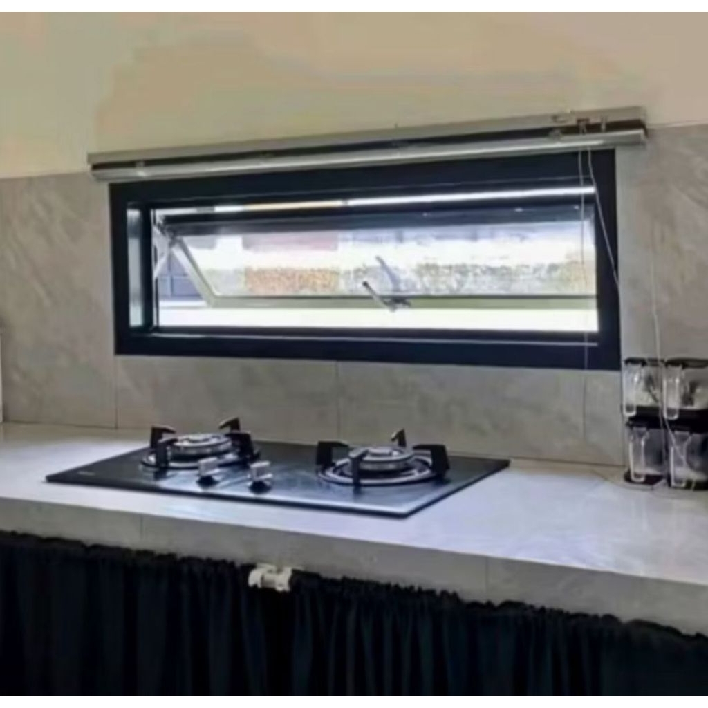 JENDELA ALUMUNIUM BOVEN BISA COSTUM UKURAN FREE PACKING KAYU