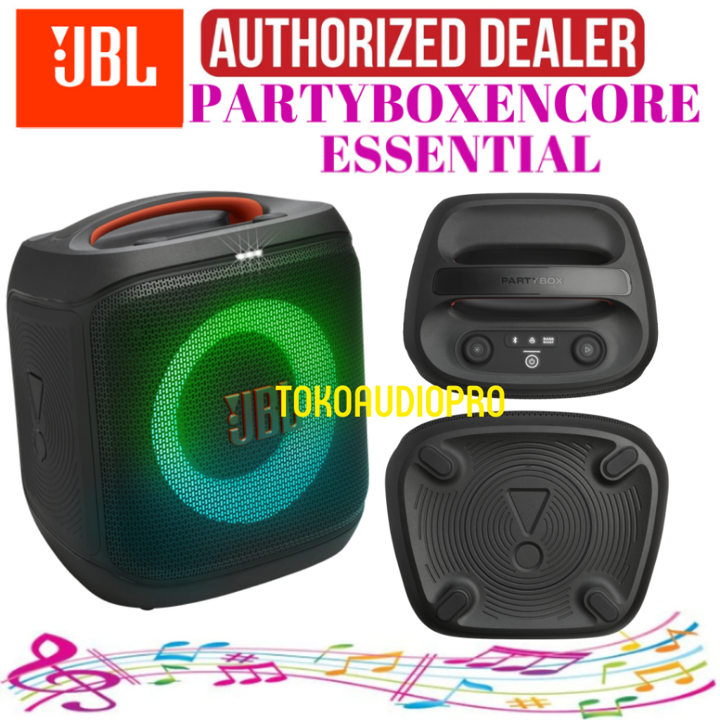 JBL PartyBox Encore Essential 100W Sound Built-in Dynamic Light Show Original Speaker Portable