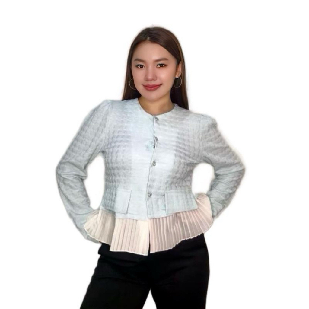 Atas Wanita Korean Style Premium Bangkok dengan Desain Elegan Kualitas Terbaik Tampilan Mewah dan De