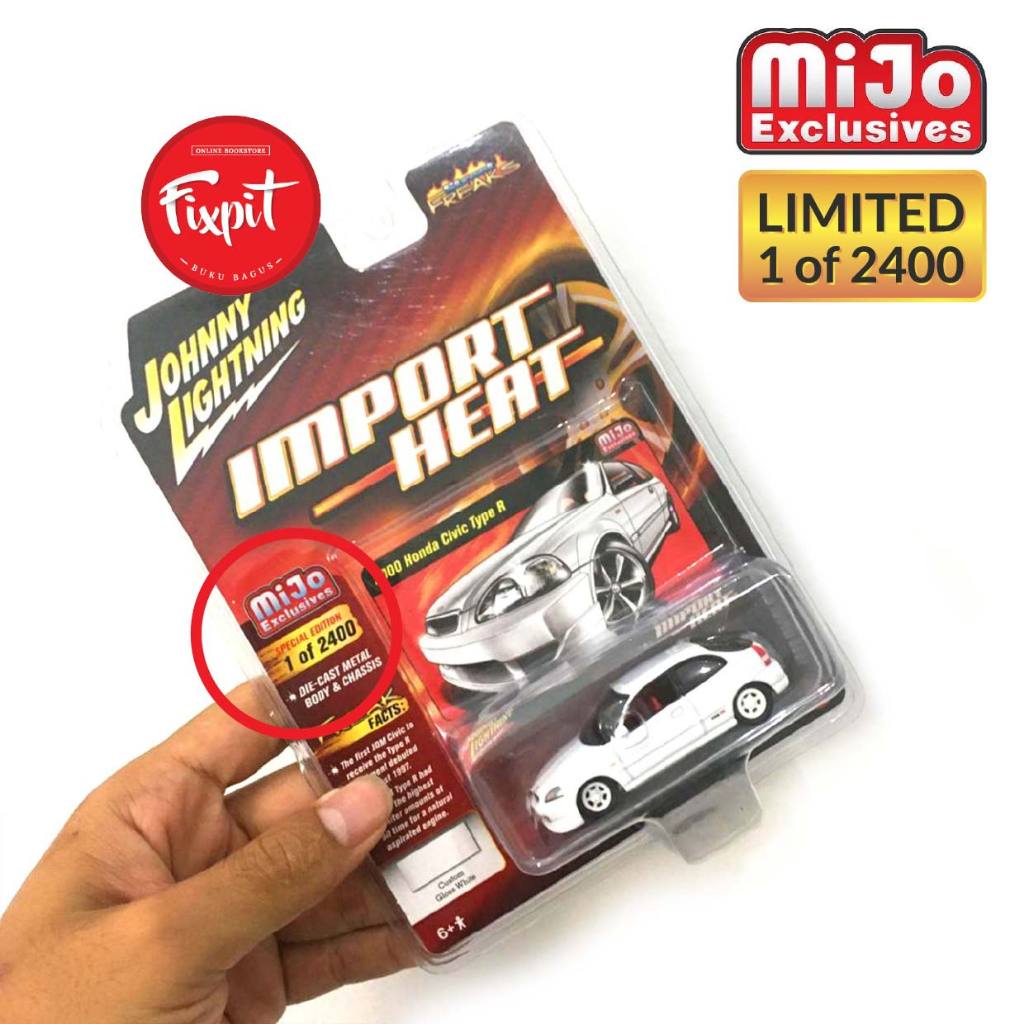 Honda civic type R Johnny lighning not hotwheels
