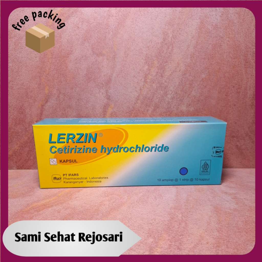 1 box Lerzin 10 MG ISI 10 STRIP @10 TABLET