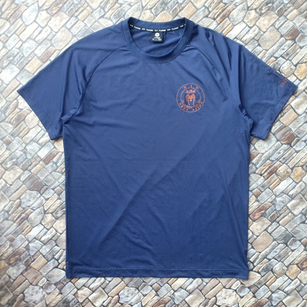 Kaos Jersey olahraga brand HUMMEL original, Tshirt running Jersey