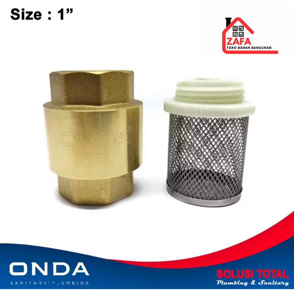 Tusen klep kuningan onda 1inch, brass valve onda 1inch