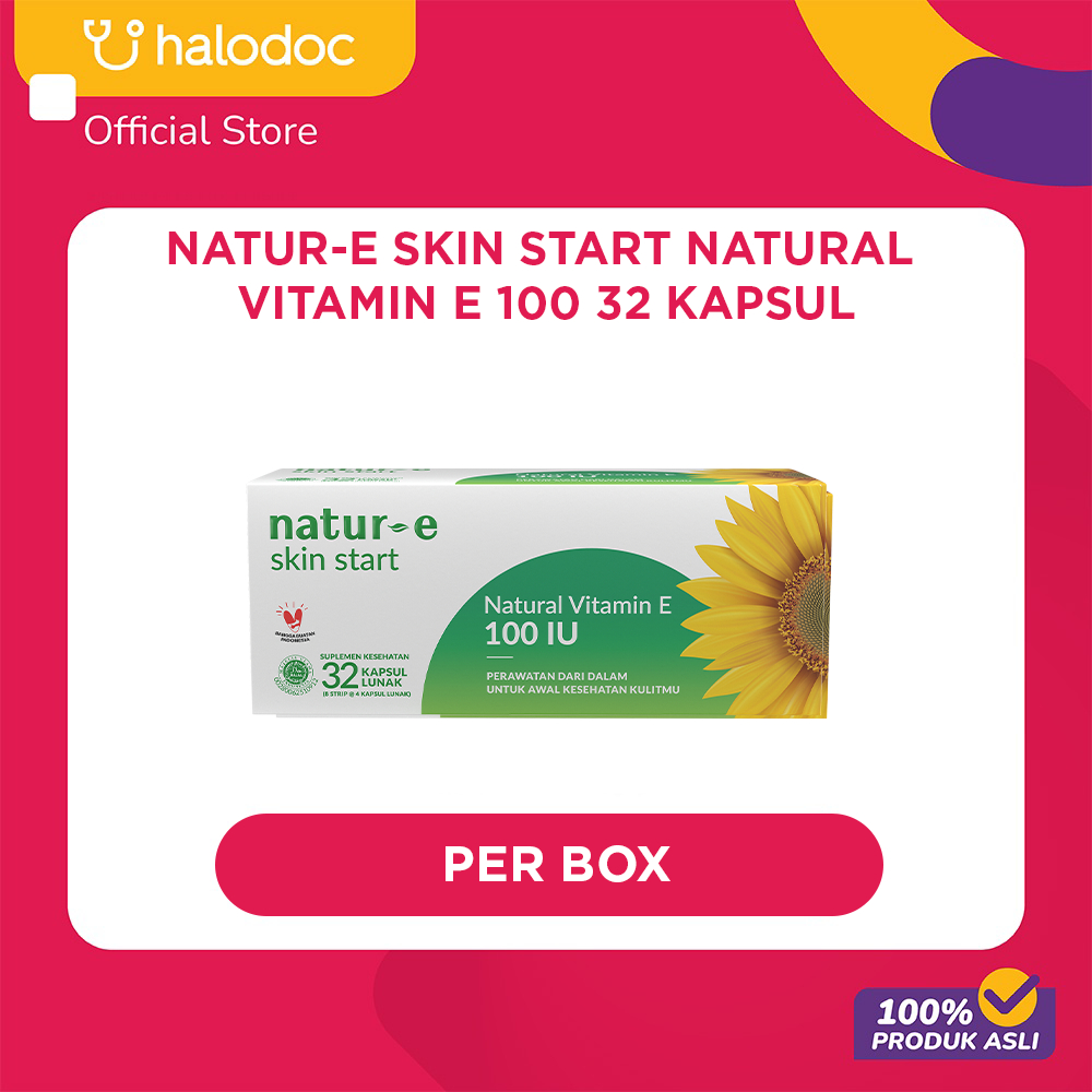 Natur-E Skin Start Natural Vitamin E 100 IU 32 Kapsul