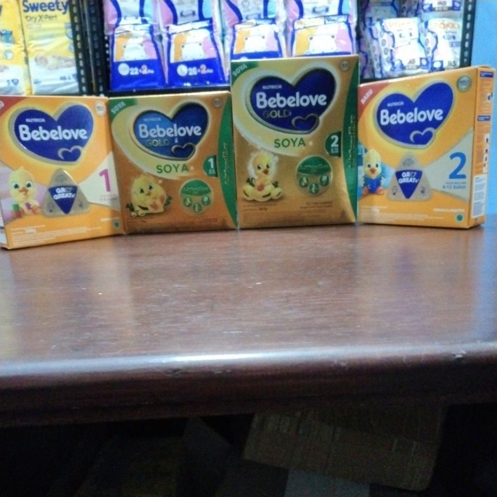 SUSU BAYI FORMULA BEBELOVE & BEBELOVE SOYA