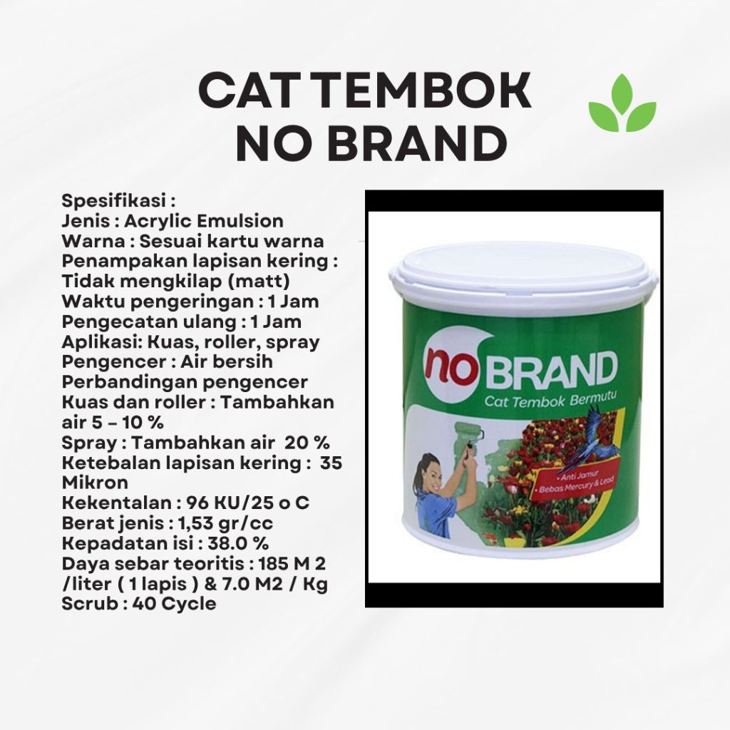 Cat Tembok No Brand