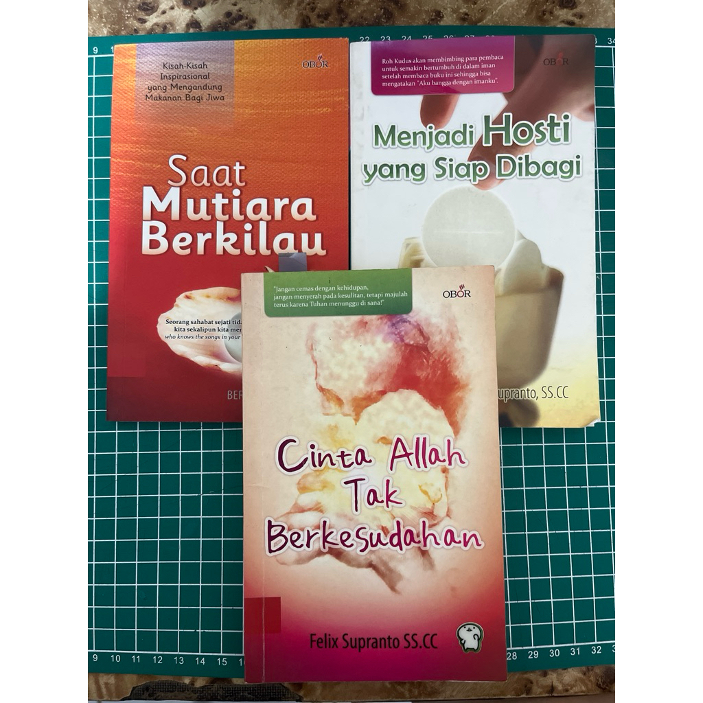 Buku bekas rohani penerbit OBOR