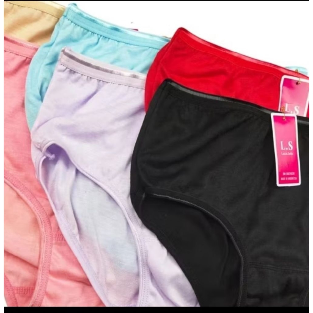 (12PCS) CD CELANA DALAM PEREMPUAN WANITA DEWASA LUCAS SOFIE