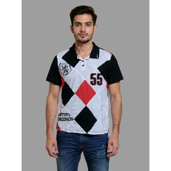 Kaos pendek berkerah brand EXR