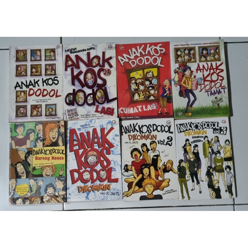 Buku Anak Kos Dodol by Dewi "Dedew" Rieka Preloved Original | Anak Kos Dodol | Anak Kos Dodol Lagi |