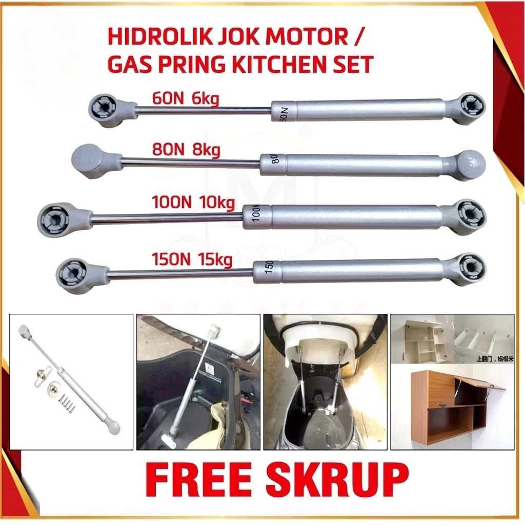 Hidrolik Pengait Jok Sepeda Motor Hidrolik Jok Motor