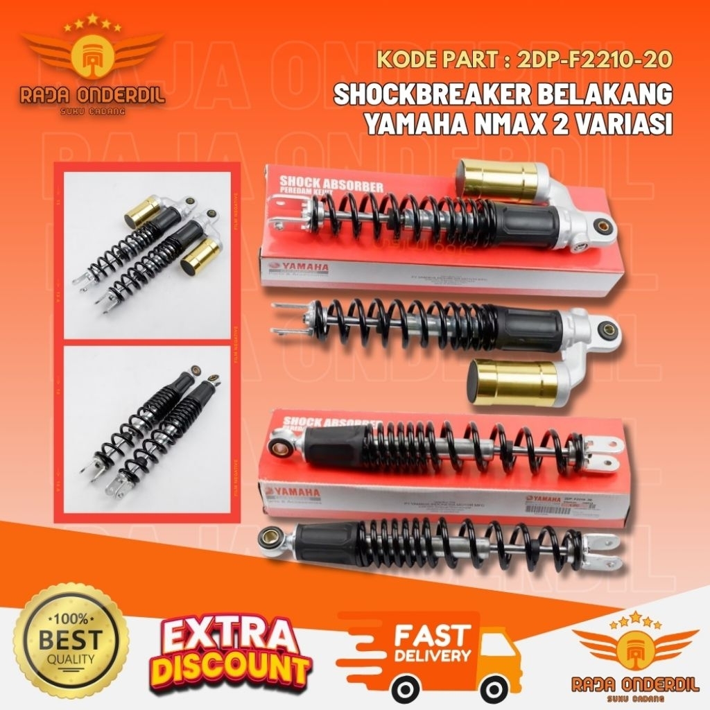 SHOCK BELAKANG YAMAHA NMAX – SHOCKBREAKER BELAKANG NMAX 2DP - Raja Onderdil Motor