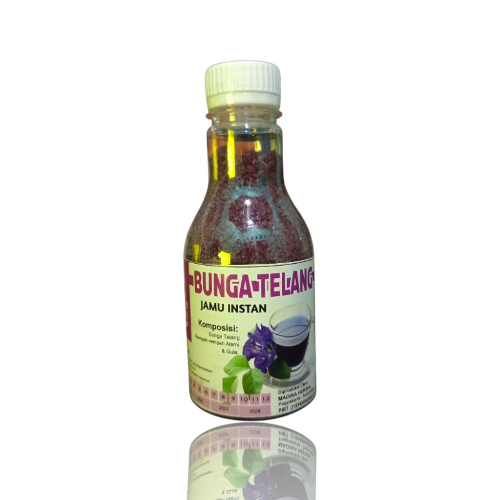 Jamu Telang Jamu Bunga Telang Instan herbal alami