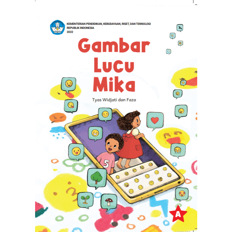 "Gambar Lucu Mika" Literasi pojok baca PAUD kemendikbud