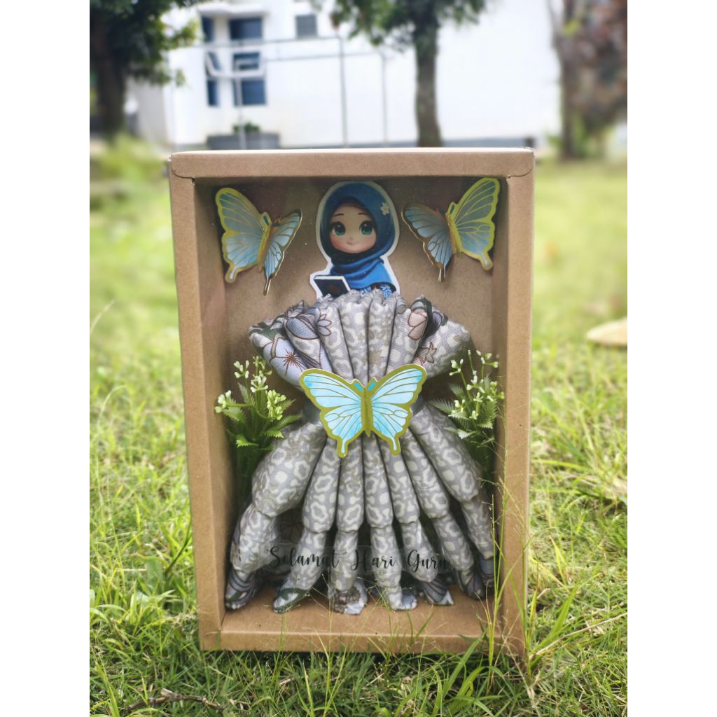 Hadiah Hari Guru Buket Hari Guru Buket Jilbab Hari Guru Kado Hari Guru Hijab Jilbab