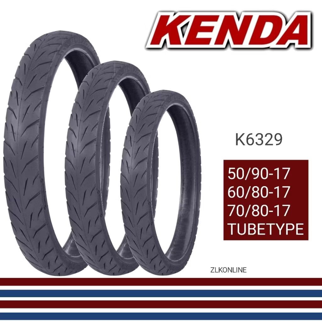 BAN LUAR MOTOR KENDA K6329 RING 17