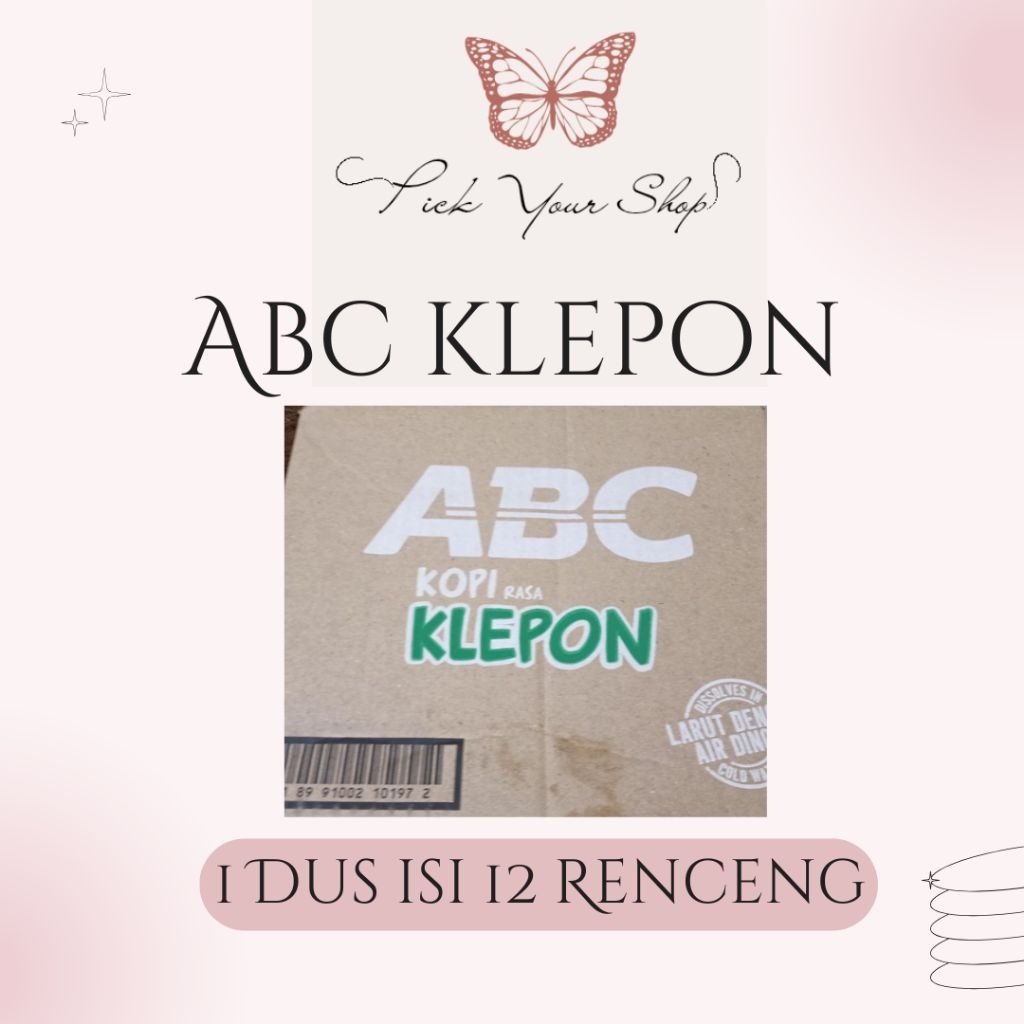 ABC KLEPON 1 DUS ISI 12 RENCENG