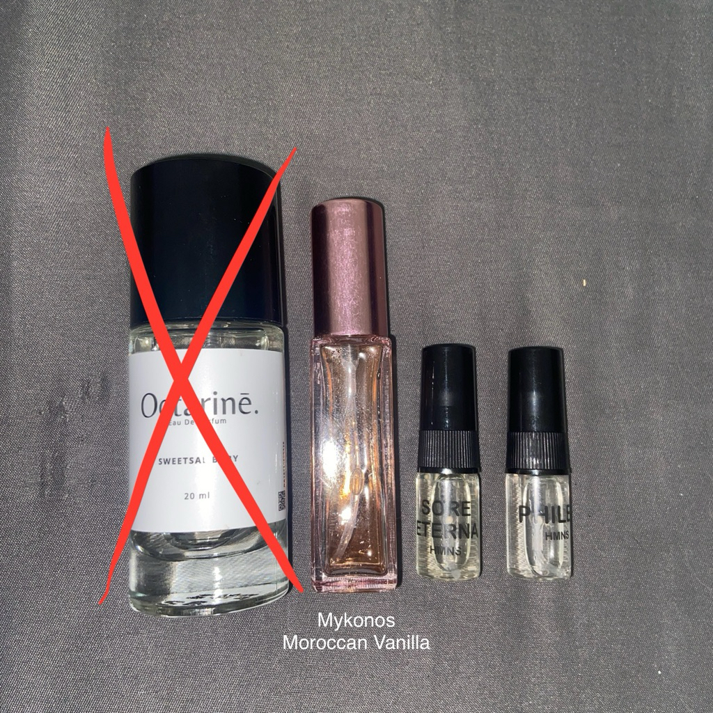 Decant Perfume - Mykonos, Hmns, Kitschy | Preloved