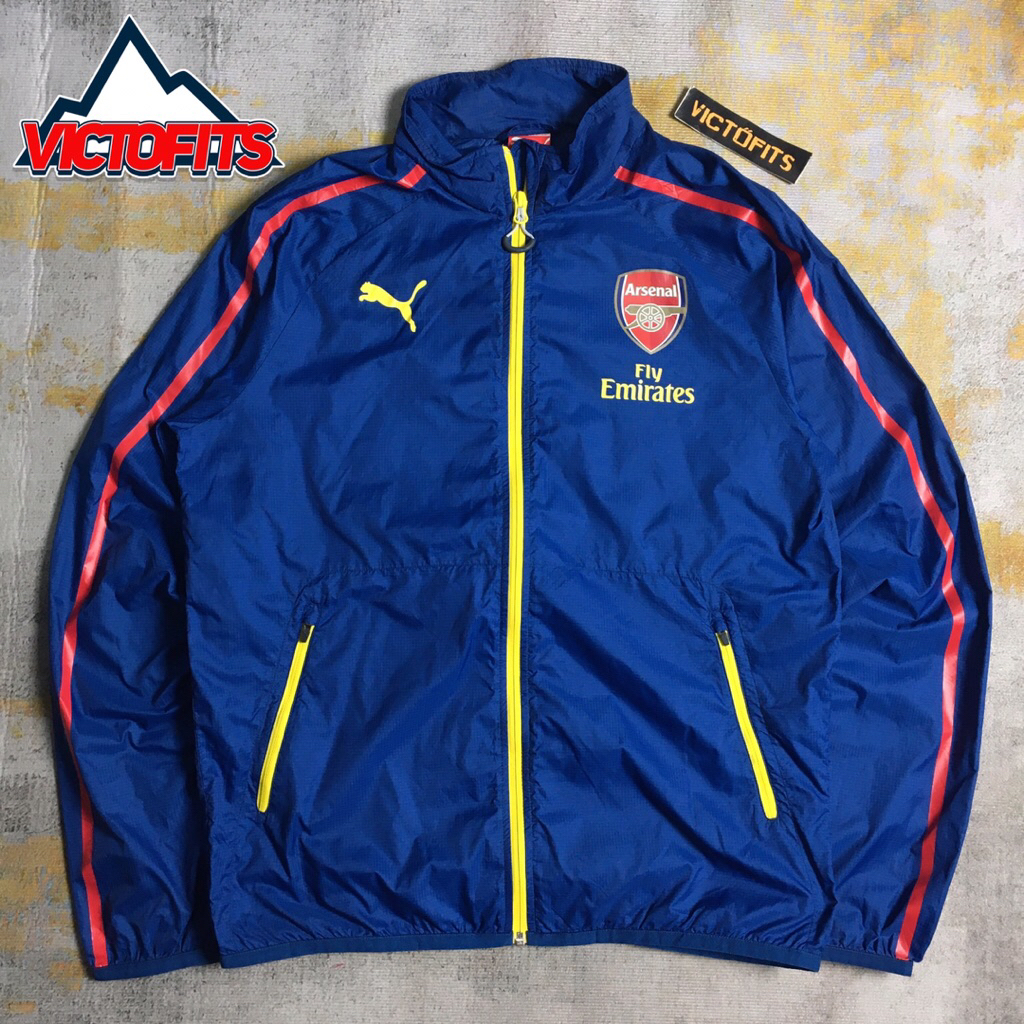 Jaket Windbreaker Poema Arsenal