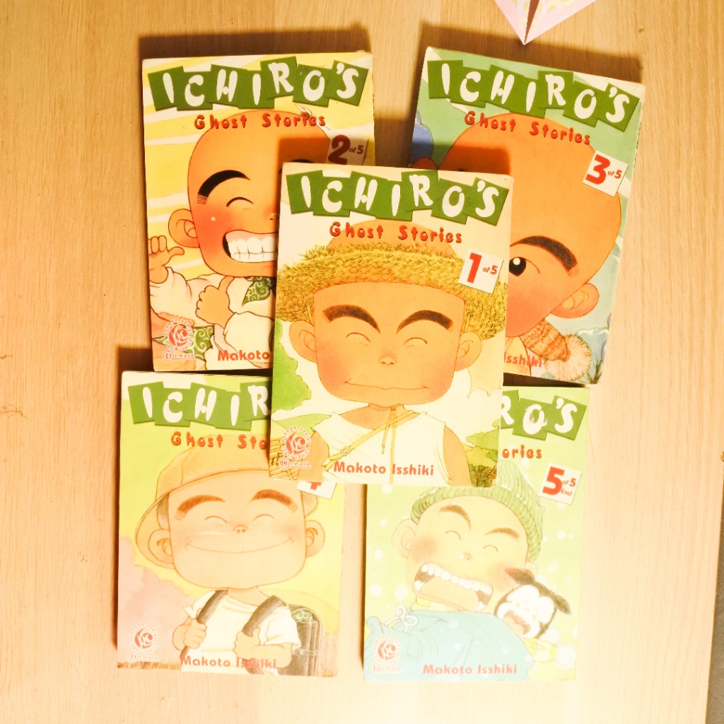 Preloved Bundle Manga Ichiro's Ghost Stories Complete Edition | Komik Bekas/Secondhand