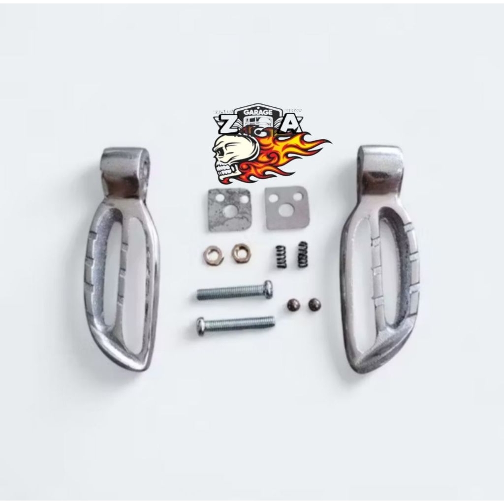 Footstep postep step Honda Scoopy 2021-2023 pijakan kaki Scoopy alumunium