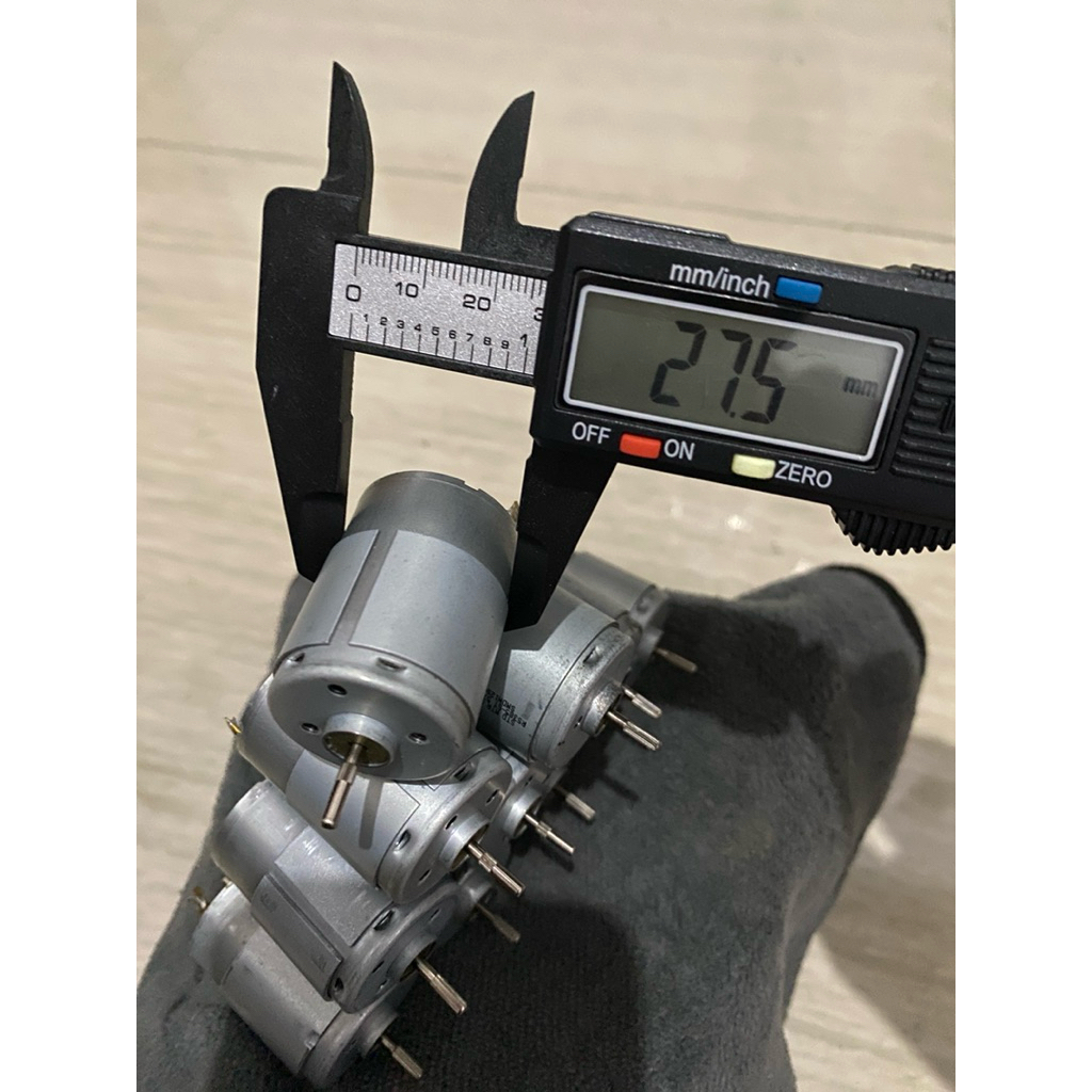 dinamo printer DC 12v-24v panjang as 11,5 mm