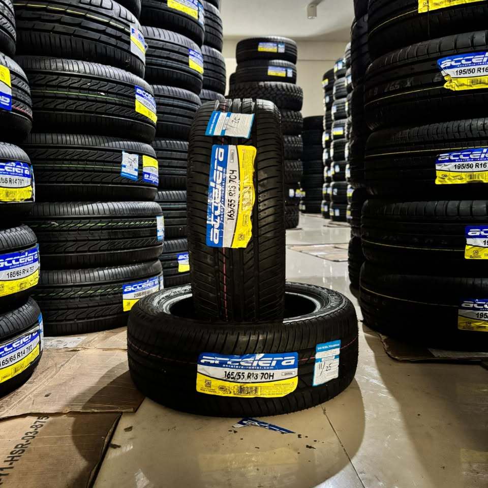 ban mobil ceper ring 13 accelera gamma 165 55 ring 13 tubeles ukuran 165/55r13