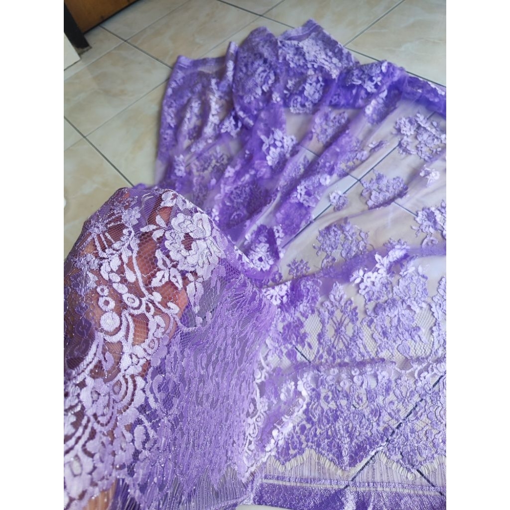 KAIN KEBAYA SEMI PRANCIS
