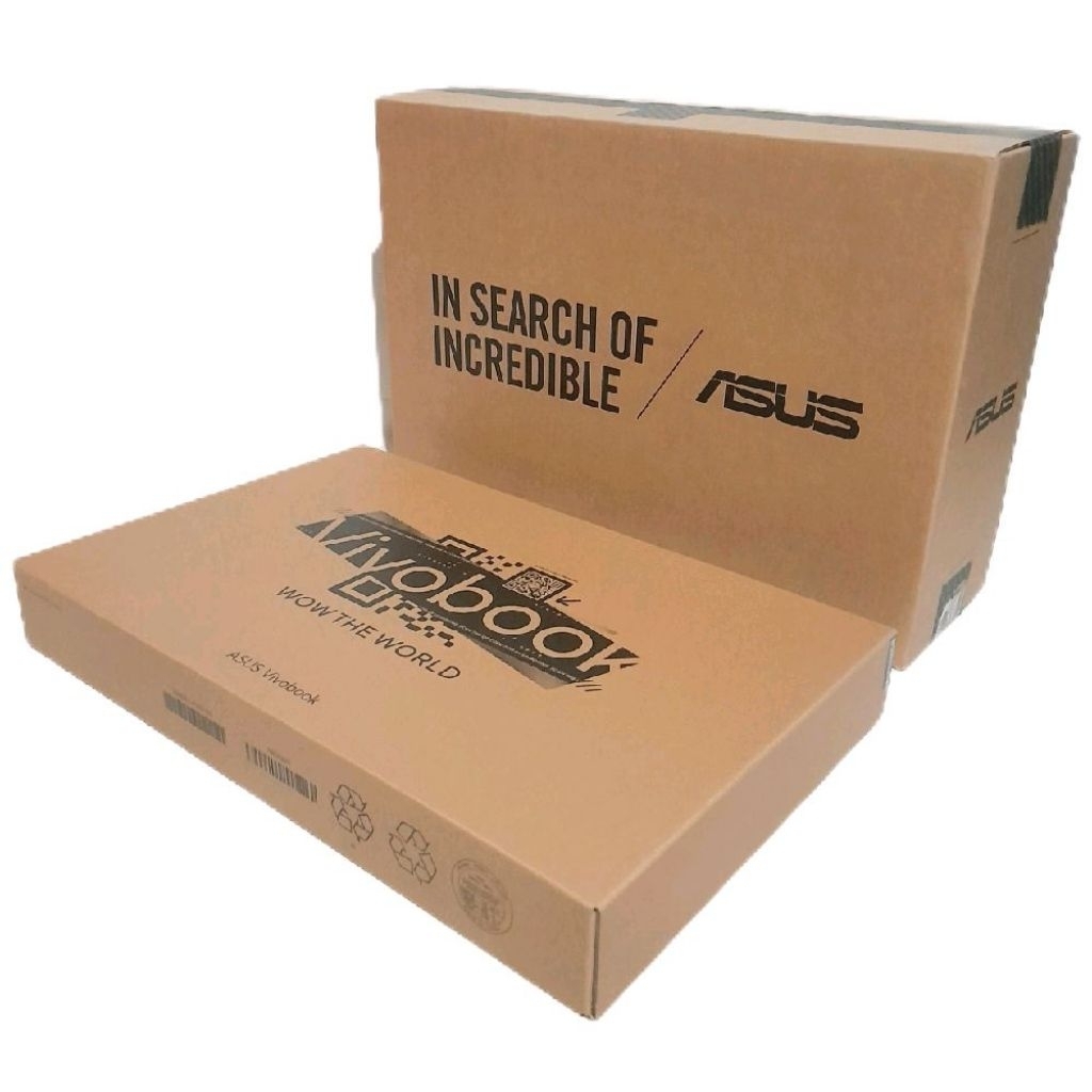 Asus vivobook Display 15,6 original kardus laptop Kosong AMD Ryzen untuk penggunaan optimal