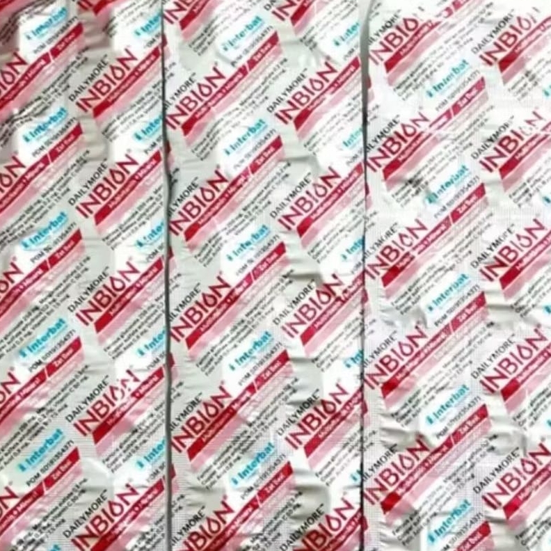 INBION STRIP 10 KAPSUL MULTIVITAMIN + MINERAL