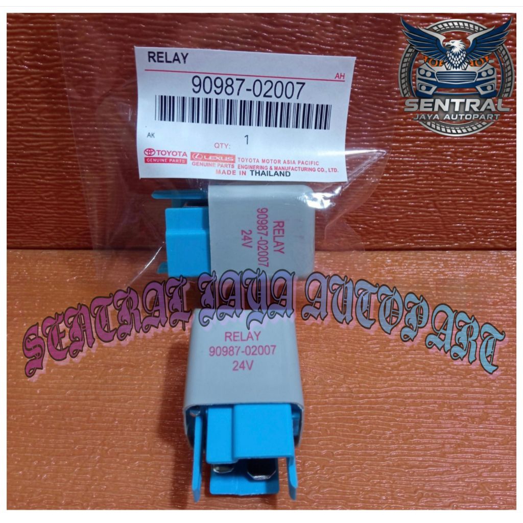 RELAY LAMPU RELAY HEAD LAMP 24volt V SEGI DYNA HT125
